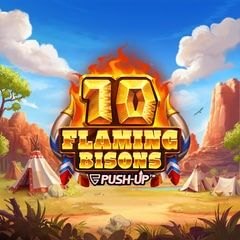 10 Cash Bisons online slot by Push Gaming