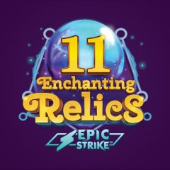 11 Enchanting Relics online slot by All For One Studios