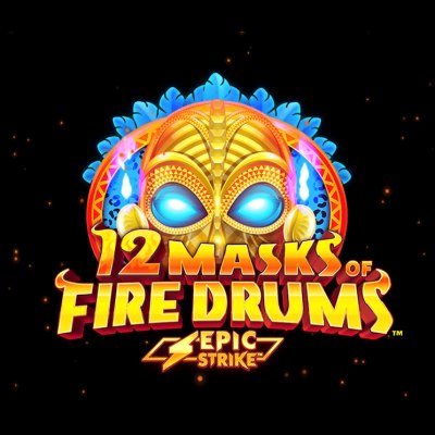 12 Masks of Fire Drums online slot by Gameburger Studios