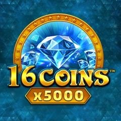 16 Coins x5000 online slot by Wazdan
