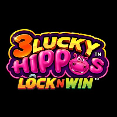 3 Lucky Hippos online slot by PearFiction Studios