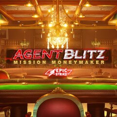 Agent Blitz Mission Moneymaker online slot by All For One Studios