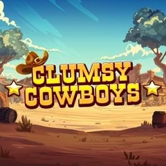 Clumsy Cowboys online slot by Backseat Gaming