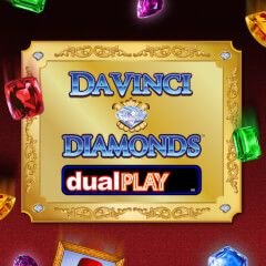Da Vinci Diamonds Dual Play online slot by IGT