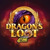 Dragon’s Loot Link and Win 4Tune online slot by All For One Studios