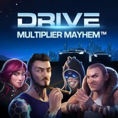 Drive: Multiplier Mayhem online slot by NetEnt